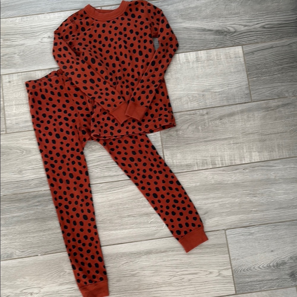 Hanna Andersson sleeper pajamas.